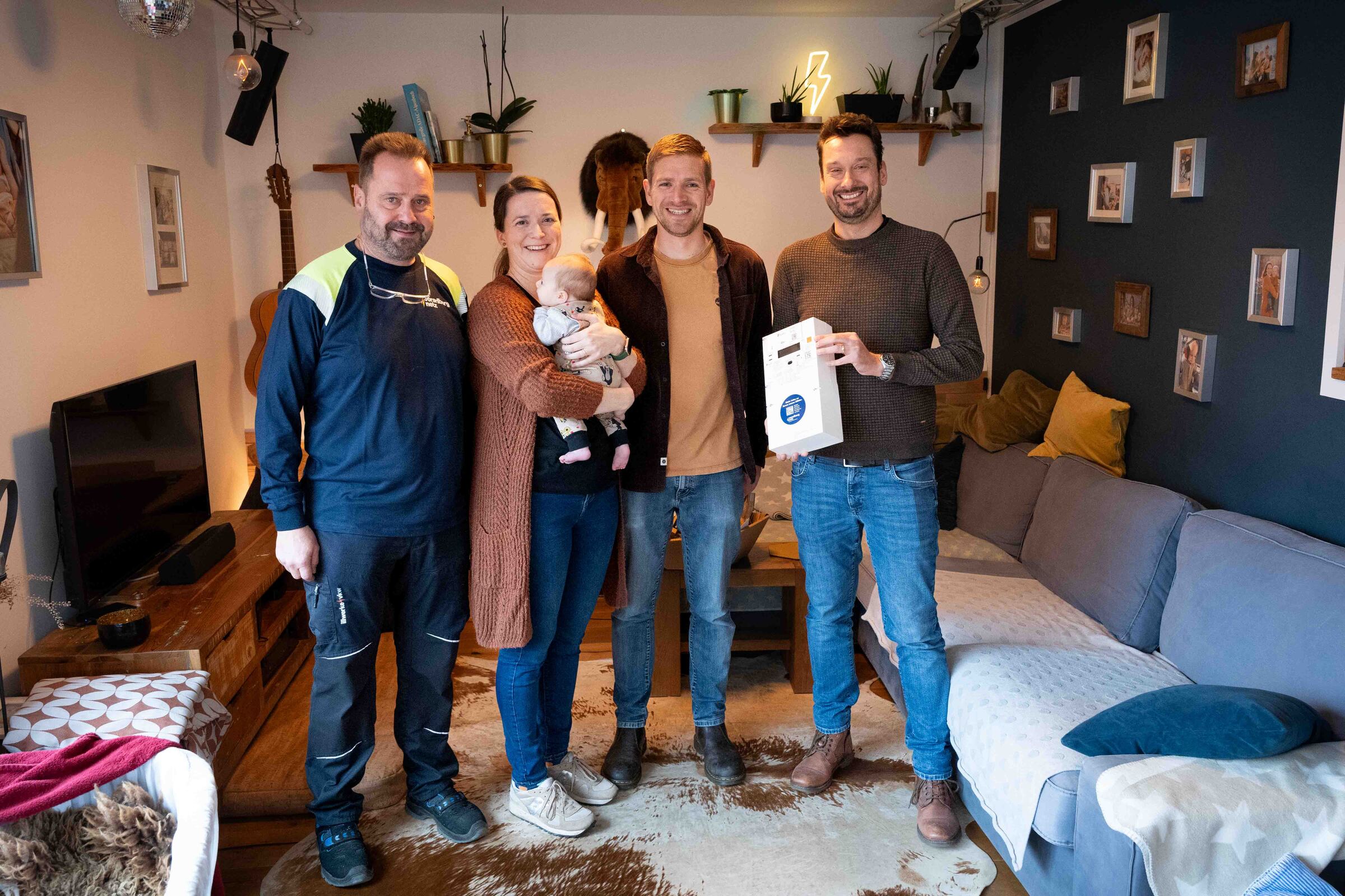 Zählerinstallation Familie Fink