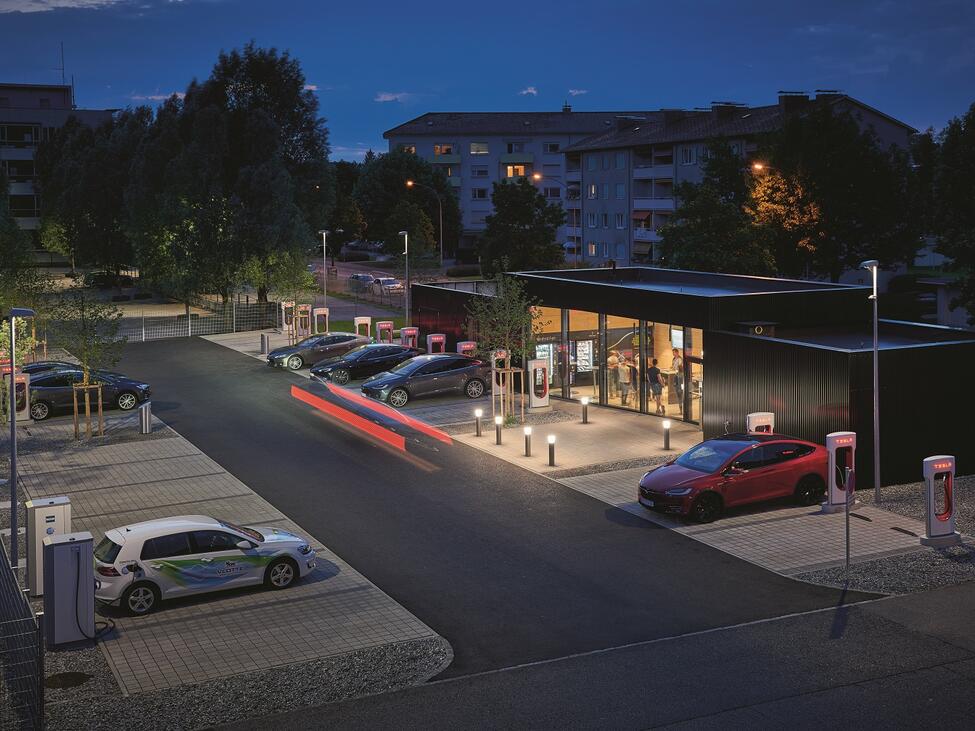 Tesla_Ladepark_Bregenz
