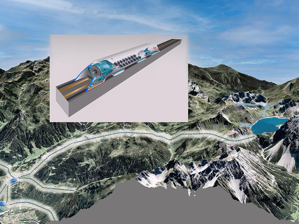 Hyperloop One Strecke