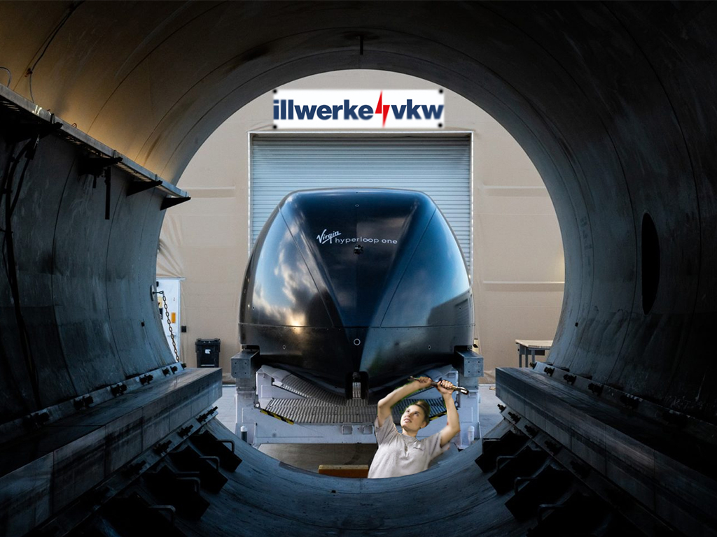 Hyperloop One Werkstatt